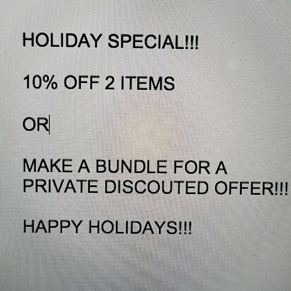 Holiday Special!!!
